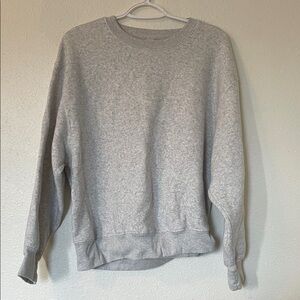 Men's Heather Gray Crewneck Sweater